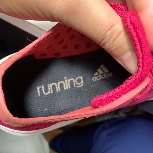 Adidas Women's Pink Athletic Shoes Size 6.5 - Picture 8 of 9
